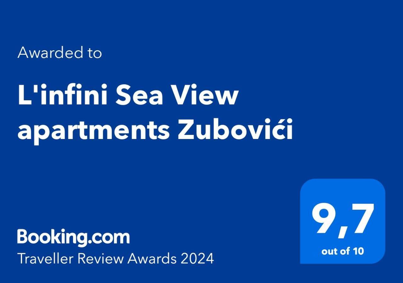 Apartman L'infini Sea View *